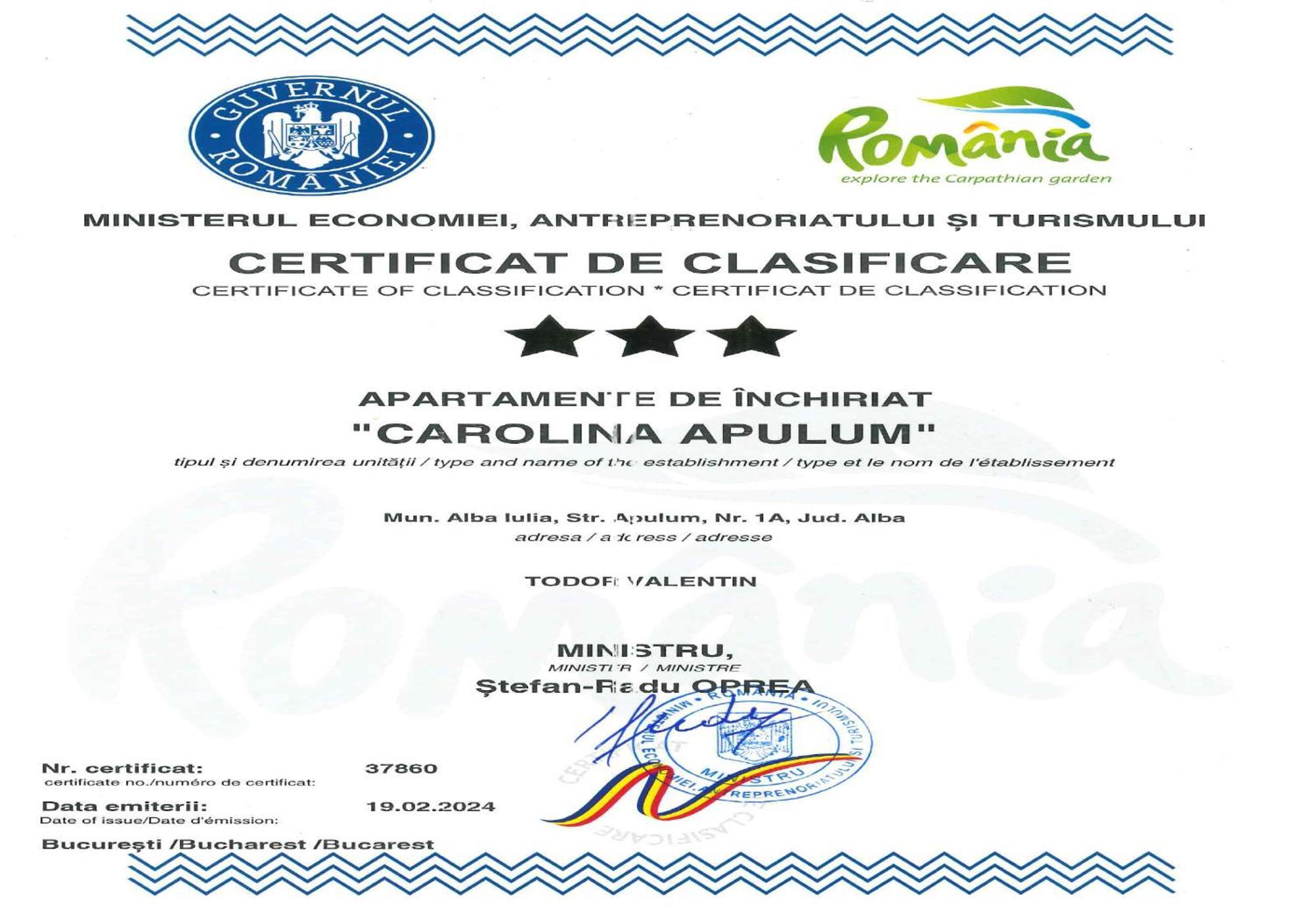 Vila Carolina Apulum Alba Iulia Exterior foto